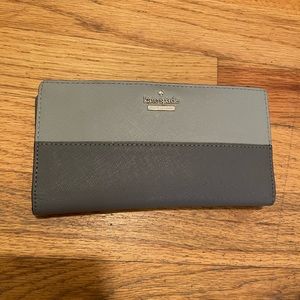 Kate spade two tone wallet